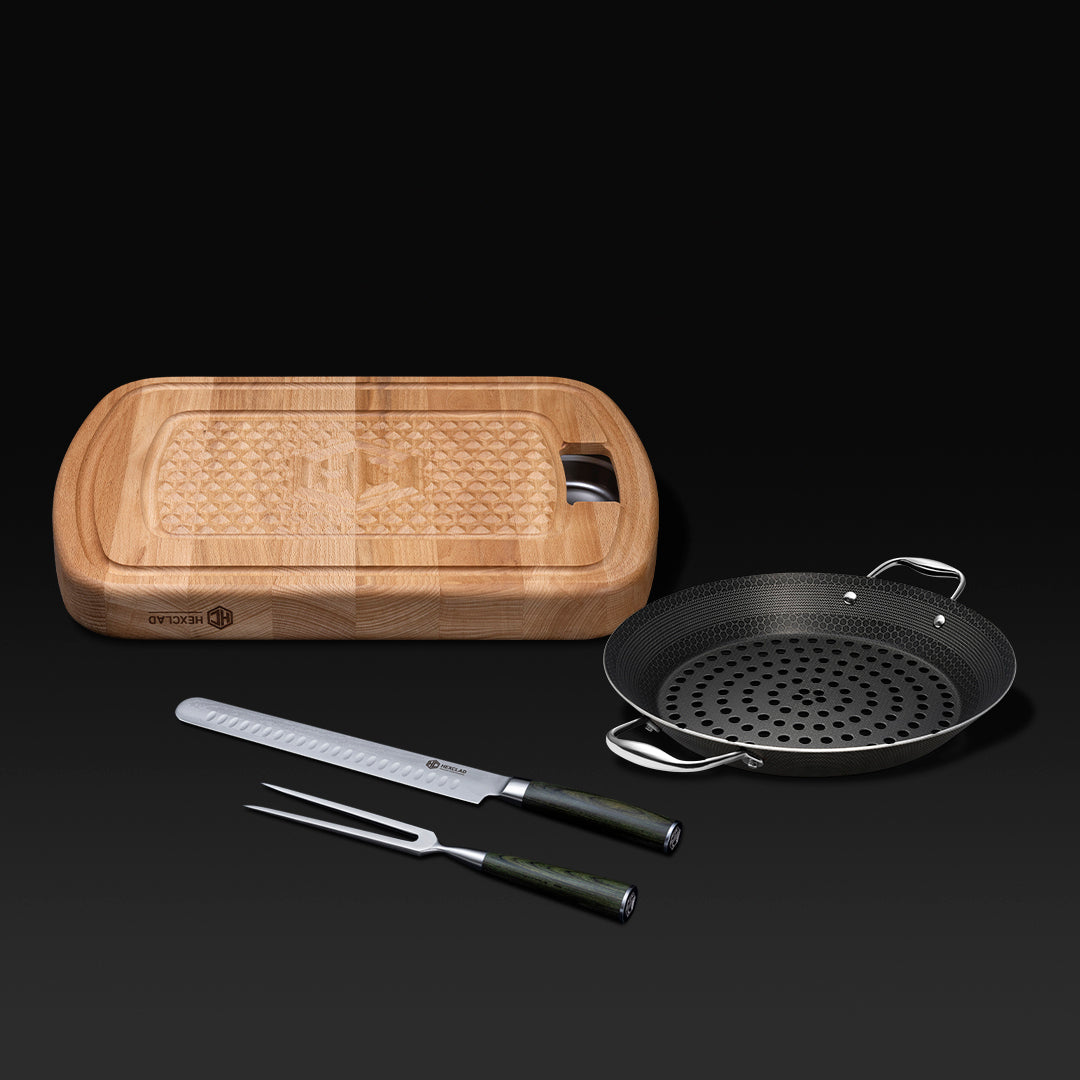 BBQPan_CuttingBoard_CarvingSet
