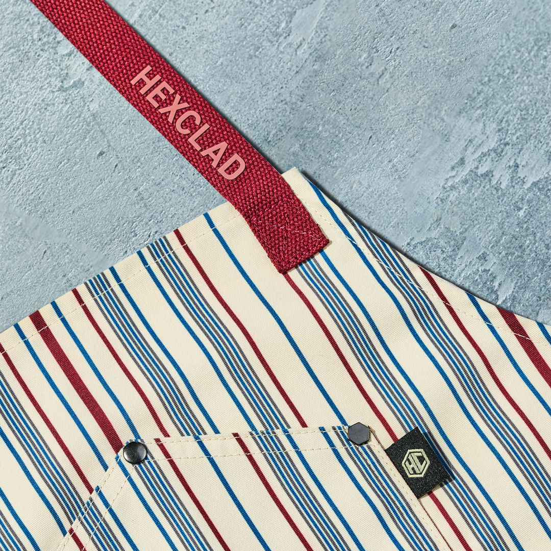 BlueHamptonStripe-2Logos