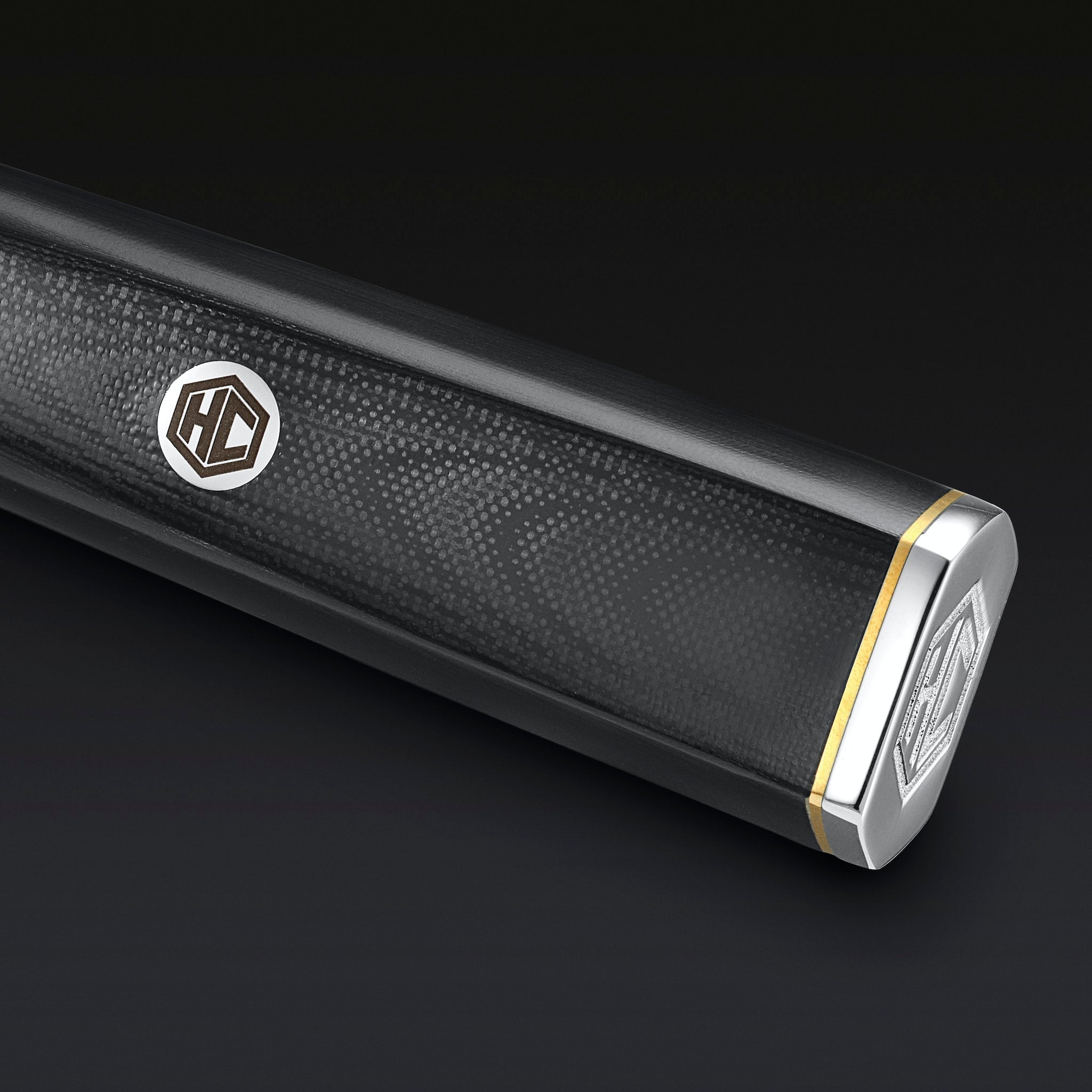 HexClad_ChefsKnife_Detail-Grain_Black