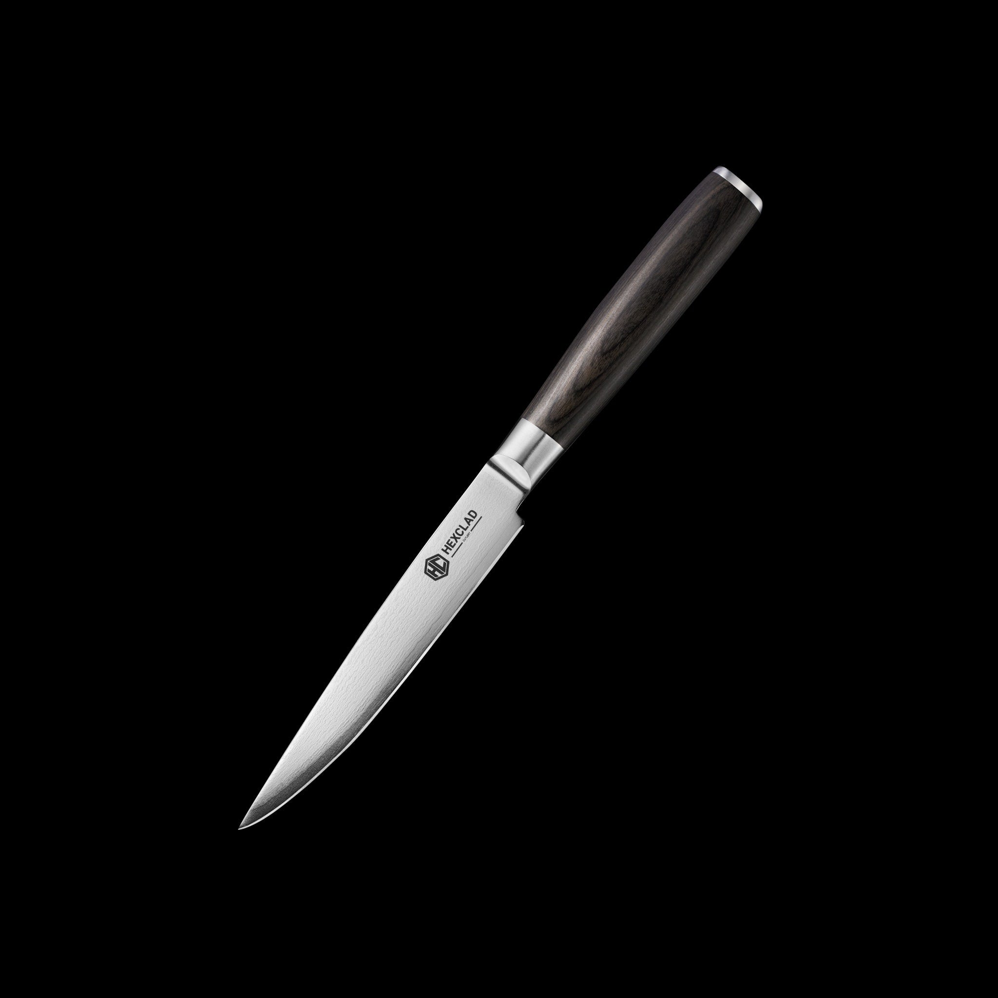 HexClad_EspressoDamascusSteelSteakKnife6PCBoxed_Set_CTSTK06-EPW-ST_Angled_Black_022426