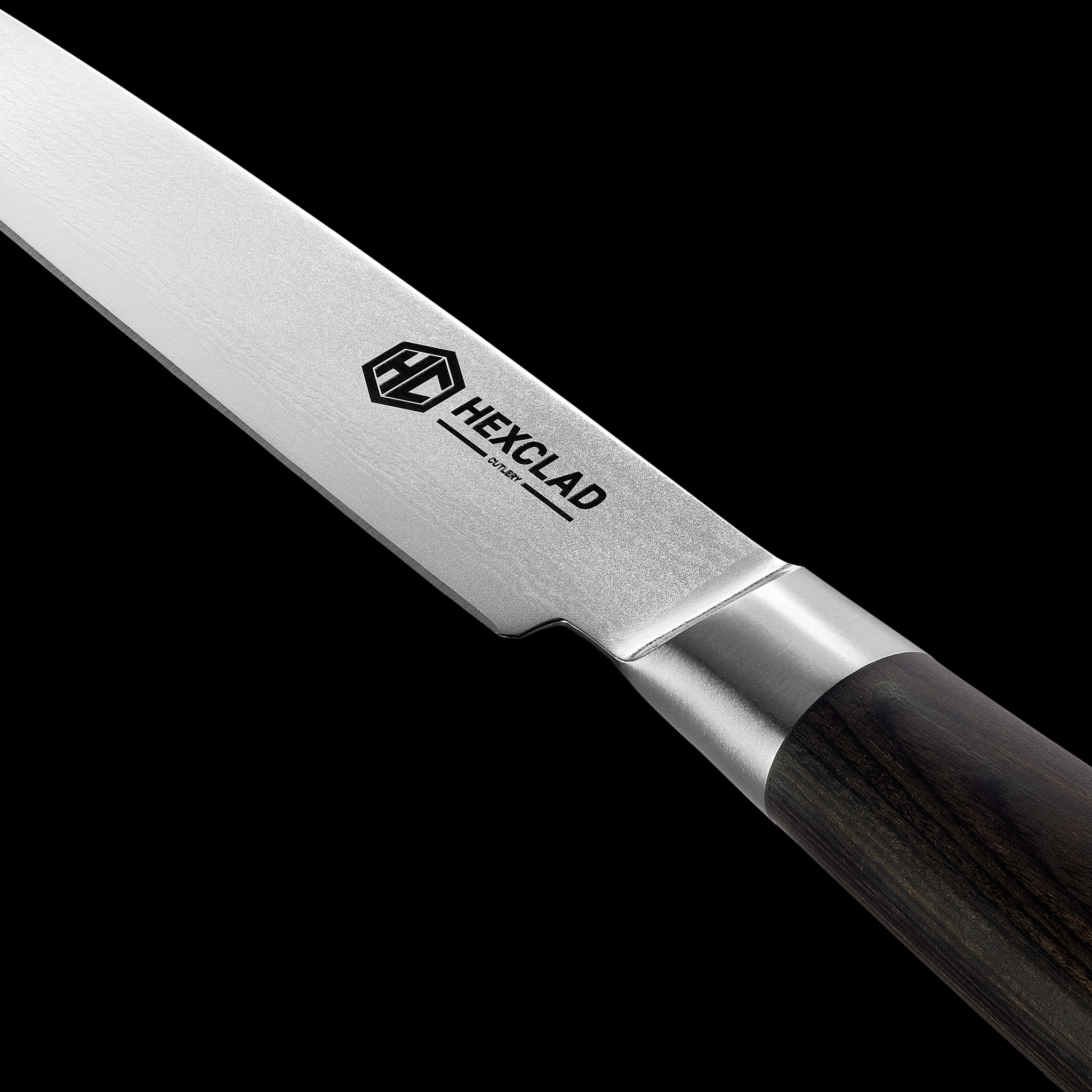 HexClad_EspressoDamascusSteelSteakKnife6PCBoxed_Set_CTSTK06-EPW-ST_Handle_Detail_Black_022426