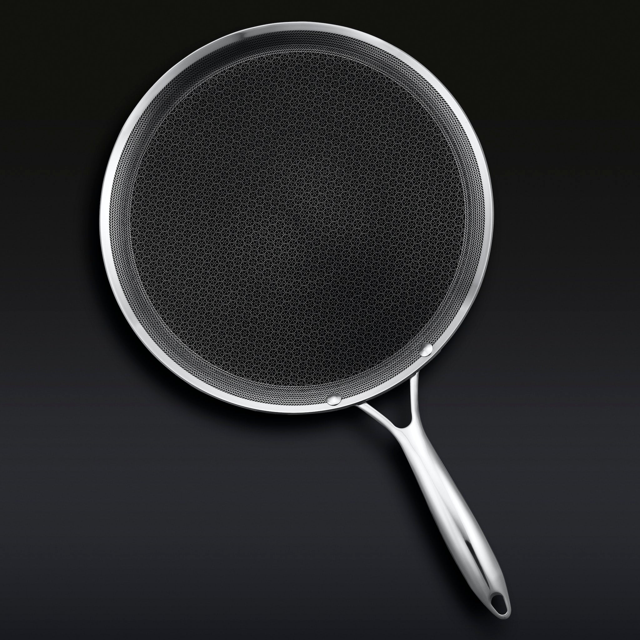 Hexclad_12inchGriddle_Overhead_BLACK