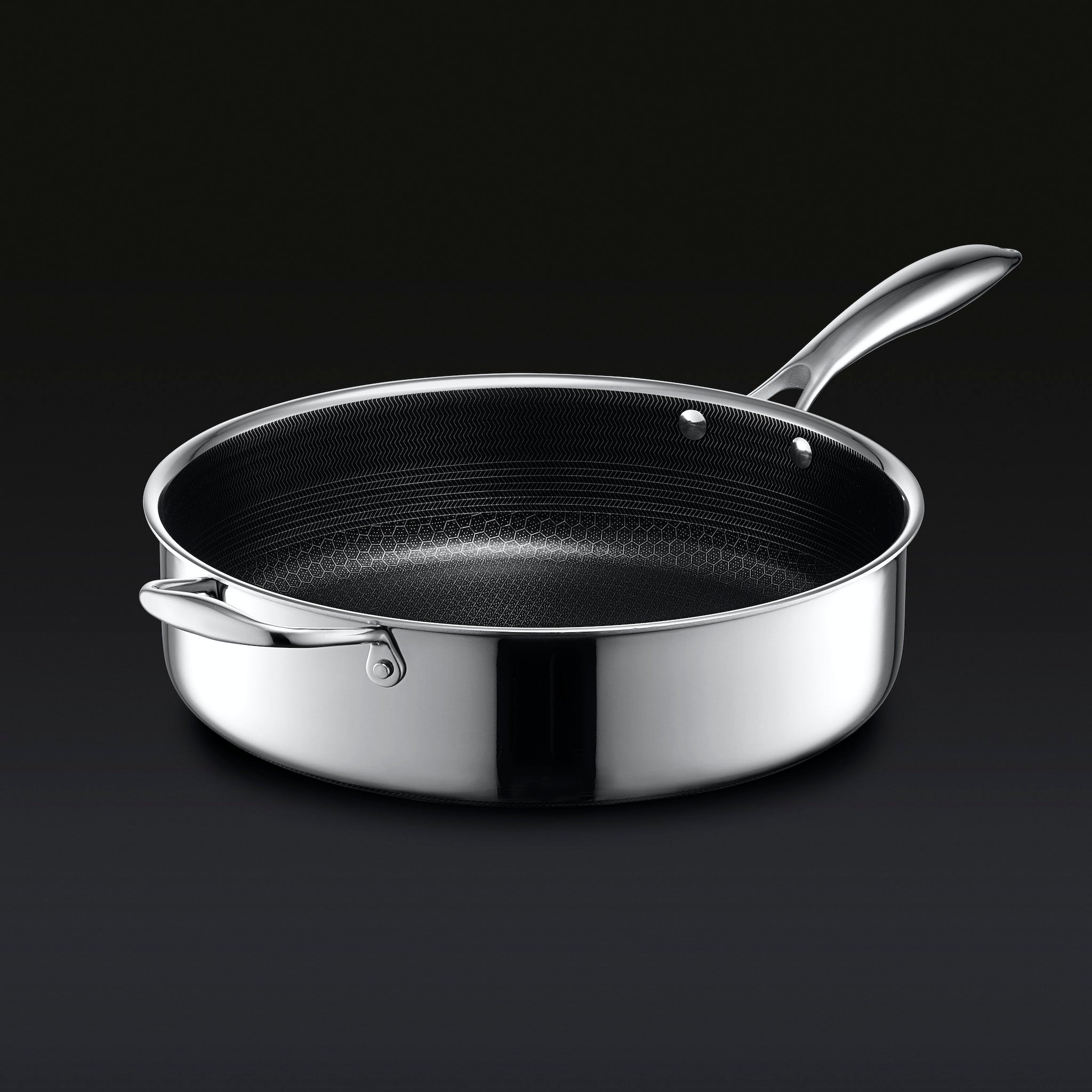 Hexclad_12inchPan_Angle_BLACK