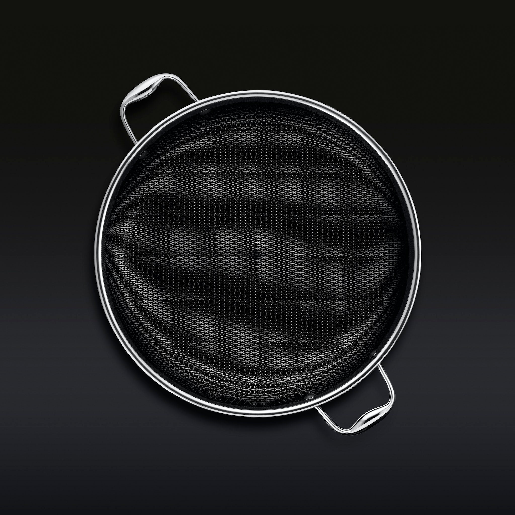 Hexclad_14inchPan_Overhead_BLACK