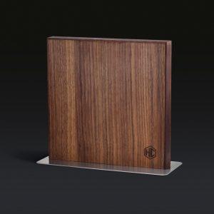 Hexclad Magnetic Knife Block, Walnut