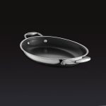 Hexclad Hybrid Oval Roasting Pan, 9?? x 12.5??